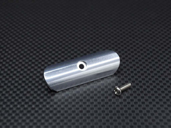 Kyosho Mini Inferno Aluminum Front Bumper With Screws - 1Pc Set Silver