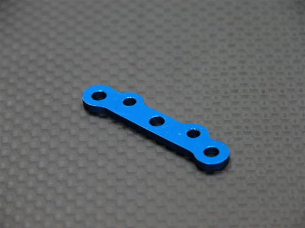Kyosho Mini Inferno Aluminum Front Arm Plate For Front Gear Box - 1Pc Blue