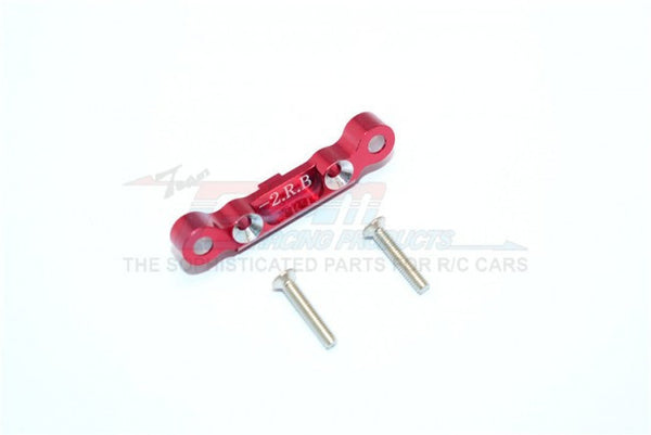 Kyosho Mini Inferno Aluminum Rear Arm Bulk (2 Deg) For Rear Gear Box With Screws - 1Pc Set Red