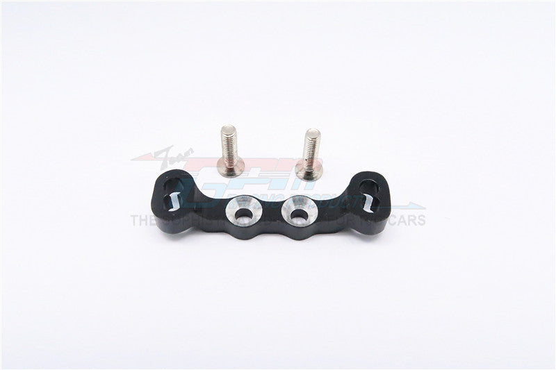 Kyosho Mini Inferno Aluminum Rear Upper Arm Bulk For Front Gear Box With Screws - 1Pc Set Black