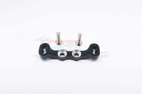 Kyosho Mini Inferno Aluminum Rear Upper Arm Bulk For Front Gear Box With Screws - 1Pc Set Black
