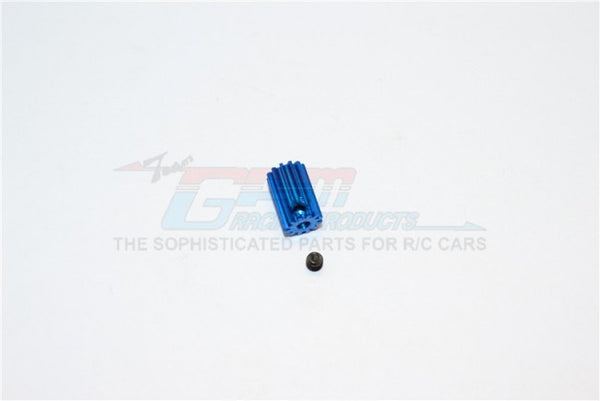 Kyosho Mini Inferno Aluminum Motor Gear (12T) - 1Pc Set Blue