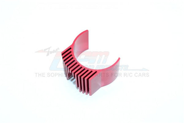 Kyosho Mini Inferno Aluminum Motor Heat Sink (Special Design) - 1Pc Red