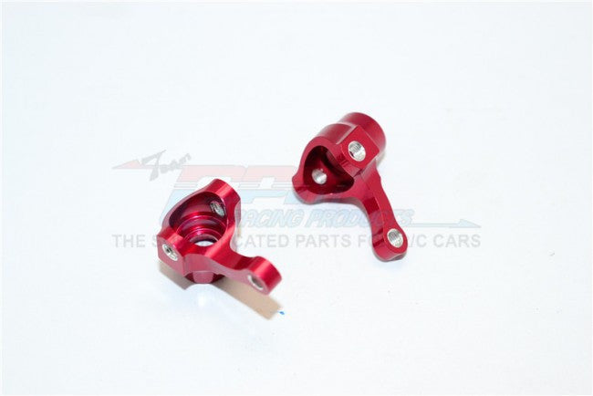 Kyosho Mini Inferno Aluminum Front Knuckle Arm - 1Pr Red