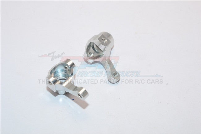 Kyosho Mini Inferno Aluminum Front Knuckle Arm - 1Pr Silver