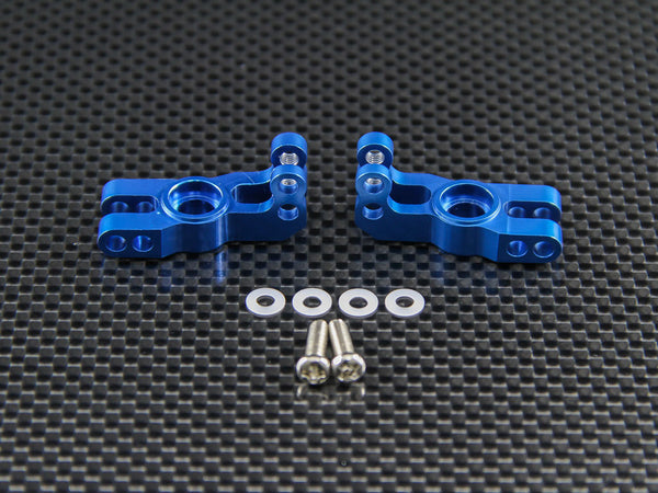 Kyosho Mini Inferno Aluminum Rear Knuckle Arm - 1Pr Blue