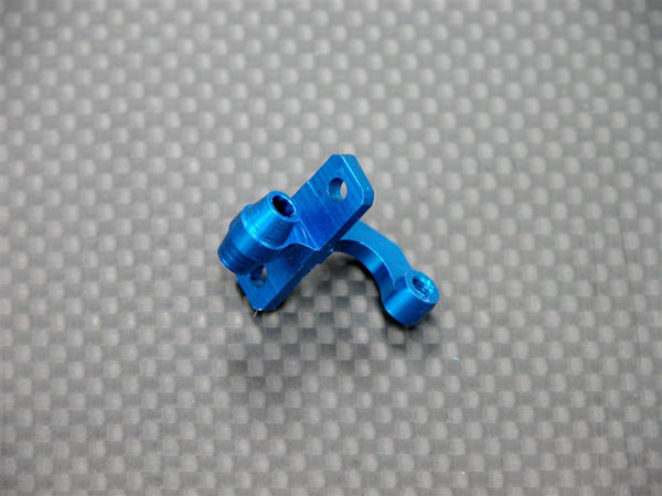 Kyosho Mini Inferno Aluminum Rear Gear Box Mount Connector (Linking Tie Rod & Gear Box Mount) - 1Pc Blue