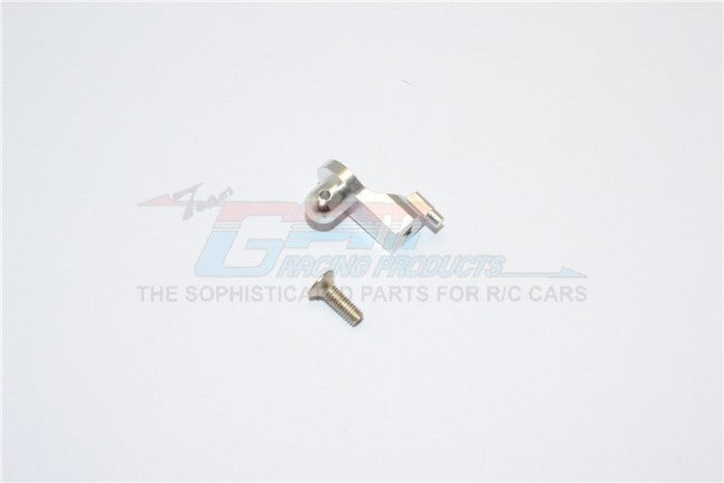 Kyosho Mini Inferno Aluminum Rear Body Posts Mount With Screw - 1Pc Set Silver