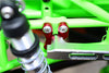 Axial SMT10 Grave Digger (AX90055) & MAX-D (AX90057) Aluminum Rear Supporting Mount - 2Pcs Set Green