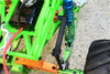 Axial SMT10 Grave Digger (AX90055) & MAX-D (AX90057) Aluminum Rear Supporting Mount - 2Pcs Set Orange