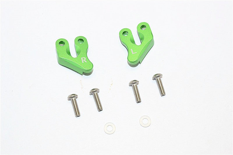 Axial SMT10 Grave Digger (AX90055) & MAX-D (AX90057) Aluminum Rear Supporting Mount - 2Pcs Set Green