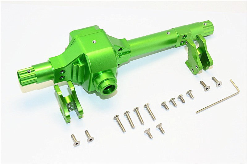 Axial SMT10 Grave Digger (AX90055) Aluminum Front/Rear Axle Housing - 1 Set Green