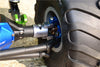 Axial SMT10 Grave Digger (AX90055) Aluminum Front C Hub - 1Pr Set Brown