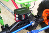 Axial SMT10 Grave Digger (AX90055) & MAX-D (AX90057) Aluminum Servo Mount - 1Pc Set Orange