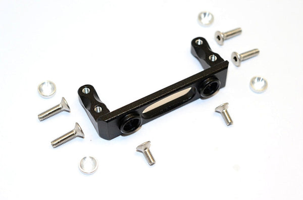 Axial SMT10 Grave Digger (AX90055) & MAX-D (AX90057) Aluminum Servo Mount - 1Pc Set Black