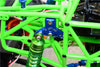 Axial SMT10 Grave Digger (AX90055) Aluminum Front/Rear Adjustable Shock Mount - 1Pr Set Blue