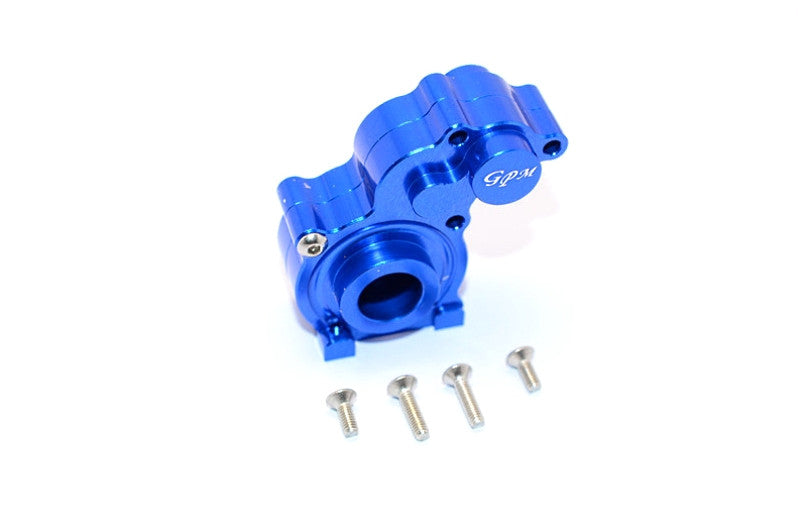 Axial SMT10 Grave Digger (AX90055) Aluminum Center Transmission Case - 1 Set Blue