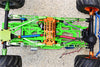 Axial SMT10 Grave Digger (AX90055) & MAX-D (AX90057) Aluminum Gear Box Bottom Mount - 1Pc Set Orange