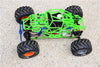 Axial SMT10 Grave Digger (AX90055) & MAX-D (AX90057) Aluminum Gear Box Bottom Mount - 1Pc Set Green