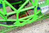 Axial SMT10 Grave Digger (AX90055) & MAX-D (AX90057) Aluminum Gear Box Bottom Mount - 1Pc Set Green