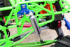 Axial SMT10 Grave Digger (AX90055) & MAX-D (AX90057) Aluminum Front/Rear Internal Shocks (3 Length Adjustable Design ) - 1Pr Set Brown