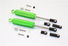 Axial SMT10 Grave Digger (AX90055) & MAX-D (AX90057) AluminumFront/Rear Internal Shocks (3 Length Adjustable Design) - 1Pr Set Green