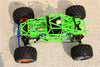 Axial SMT10 Grave Digger (AX90055) & MAX-D (AX90057) AluminumFront/Rear Internal Shocks (3 Length Adjustable Design) - 1Pr Set Orange