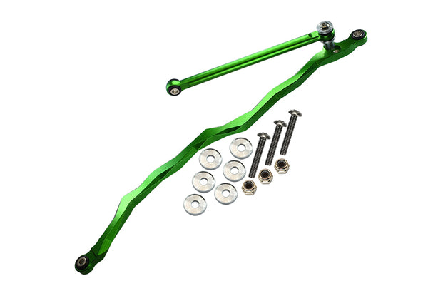 Axial SMT10 Grave Digger (AX90055) Aluminum Steering Link - 2Pcs Set Green