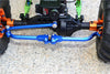 Axial SMT10 Grave Digger (AX90055) & MAX-D (AX90057) Aluminum Adjustable Steering Link - 2Pcs Set Blue