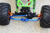 Axial SMT10 Grave Digger (AX90055) & MAX-D (AX90057) Aluminum Adjustable Steering Link - 2Pcs Set Brown