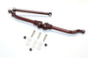 Axial SMT10 Grave Digger (AX90055) & MAX-D (AX90057) Aluminum Adjustable Steering Link - 2Pcs Set Brown