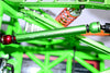 Axial SMT10 Grave Digger (AX90055) Aluminum Front&Rear Center Shaft With Steel Joint (138mm-148mm) - 1Pr Set Red