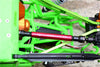 Axial SMT10 Grave Digger (AX90055) Steel Front&Rear Center Shaft With Aluminum Body (138mm-148mm) - 1Pr Set Green