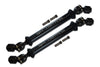 Axial SMT10 Grave Digger (AX90055) Steel Front&Rear Center Shaft With Aluminum Body (138mm-148mm) - 1Pr Set Black