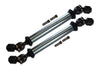 Axial SMT10 Grave Digger (AX90055) Steel Front&Rear Center Shaft With Aluminum Body (138mm-148mm) - 1Pr Set Gray Silver