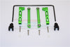 Axial SMT10 Grave Digger (AX90055) Aluminum+Hard Steel Rear Anti-Roll Bar - 13Pcs Set Green