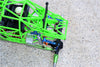 Axial SMT10 Grave Digger (AX90055) Aluminum+Hard Steel Rear Anti-Roll Bar - 13Pcs Set Orange