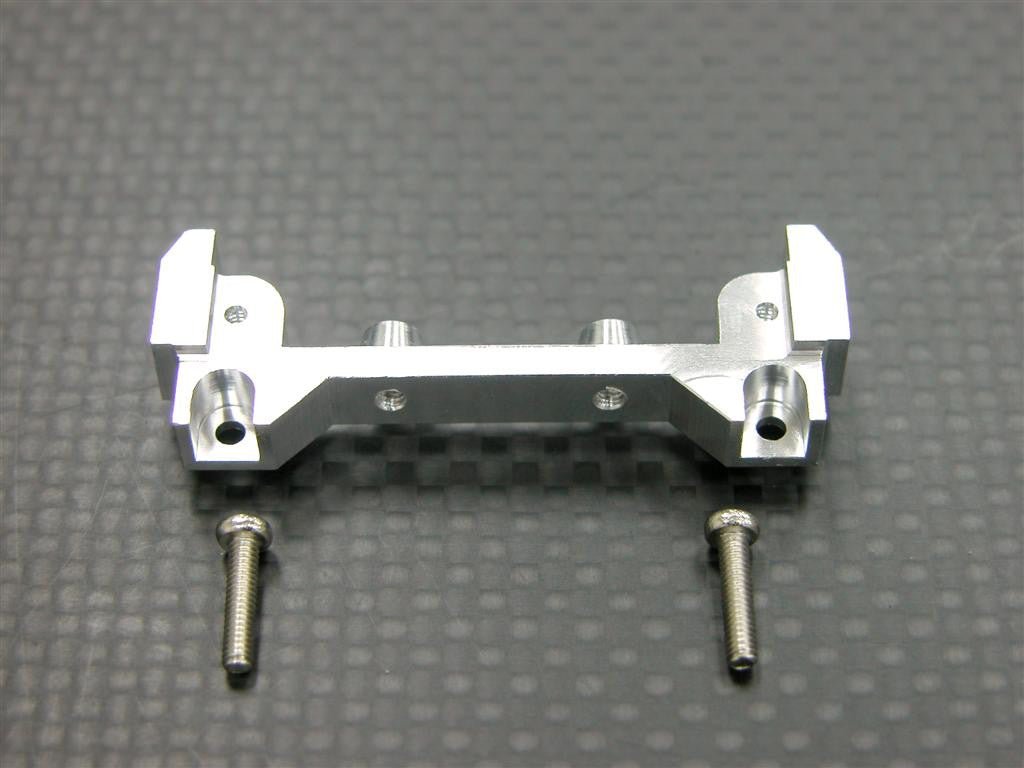 Kyosho Mini-Z Monster Aluminum Rear Damper Mount - 1Pc Silver