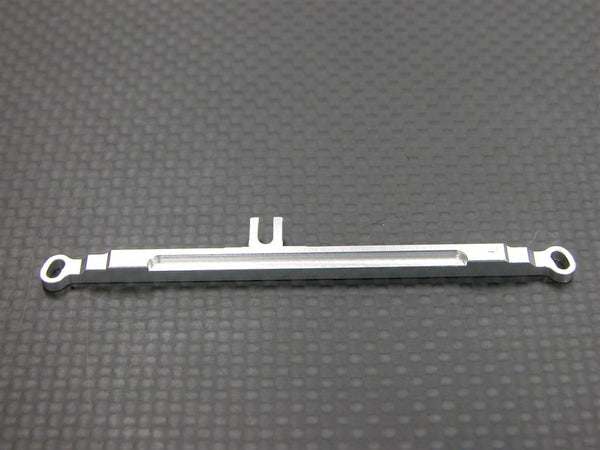 Kyosho Mini-Z Monster Aluminum Steering Plate (Toe-Out 1 Deg) - 1Pc Silver