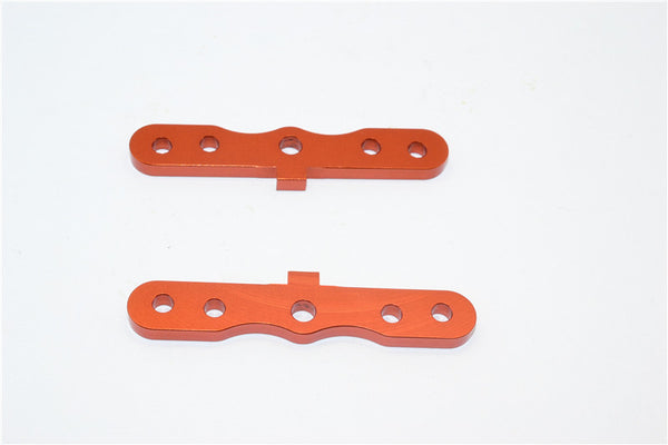 HPI Savage XS Flux Aluminum Front Bulkhead Plate - 2Pcs Orange