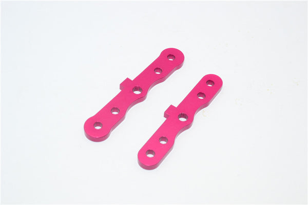HPI Savage XS Flux Aluminum Rear Bulkhead Plate - 2Pcs Pink
