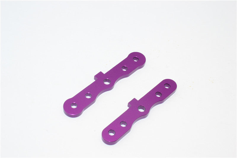 HPI Savage XS Flux Aluminum Rear Bulkhead Plate - 2Pcs Purple