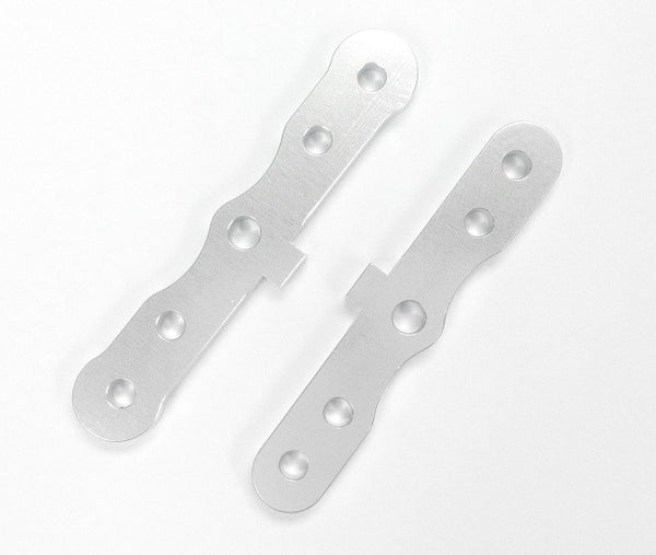 HPI Savage XS Flux Aluminum Rear Bulkhead Plate - 2Pcs Silver