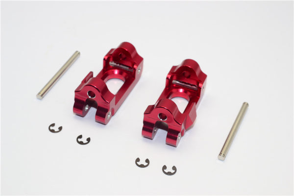 HPI Savage XS Flux Aluminum Front C-Hub - 1Pr Set Red