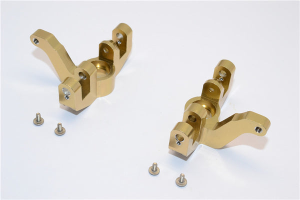 HPI Savage XS Flux Aluminum Front Knuckle Arm - 1Pr Set Titanium