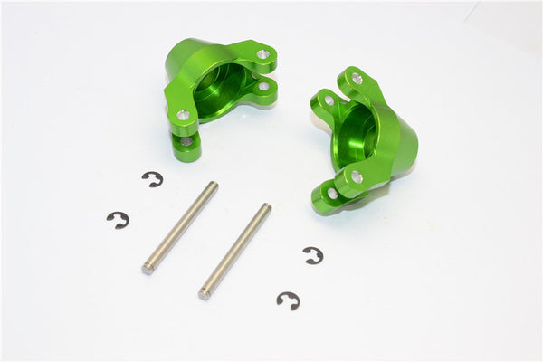 HPI Savage XS Flux Aluminum Rear Knuckle Arm - 1Pr Set Green