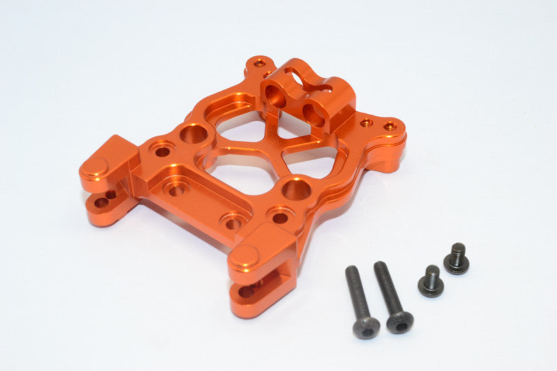 HPI Savage XS Flux Aluminum Front/Rear Shock Tower - 1Pc Set Orange