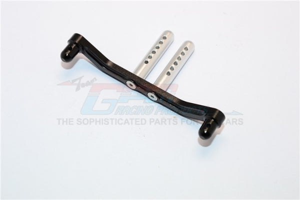 HPI Savage XS Flux Aluminum Front/Rear Body Post Mount With Post - 1 Set Black