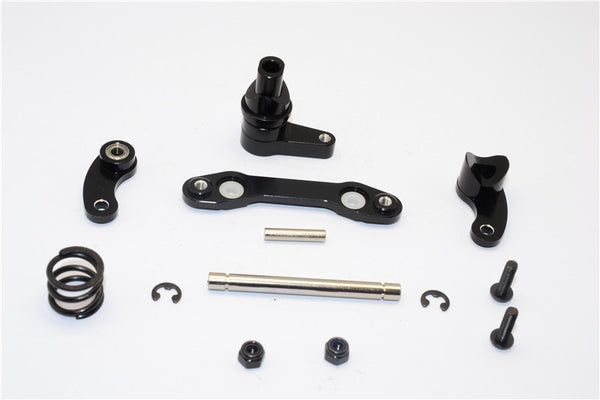 HPI Savage XS Flux Aluminum Steering Assembly With Bearing - 1 Set Black