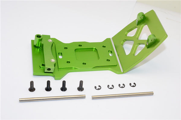 HPI Savage XS Flux Aluminum Front Skid Plate - 1Pc Set Green